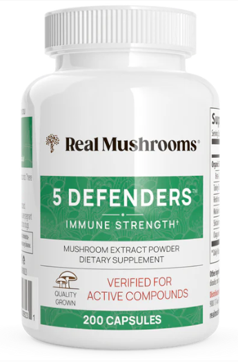 5 Defenders Real Mushroom capsules