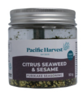 Pacific Harvest Citrus Seaweed & Sesame Seasoning 50g