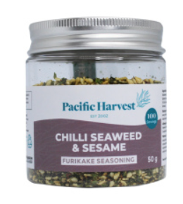 Pacific Harvest Chilli Seaweed & Sesame Seasoning 50g